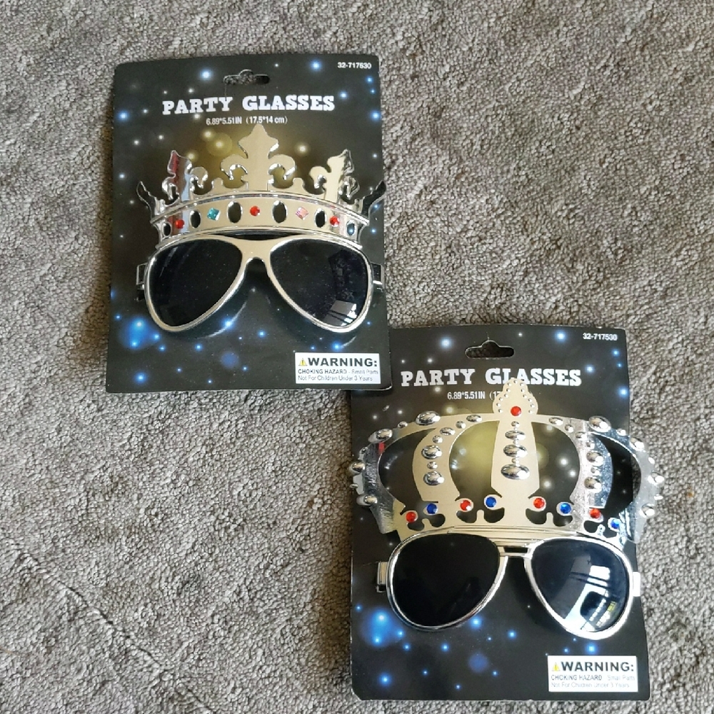 His and Hers Party Glasses